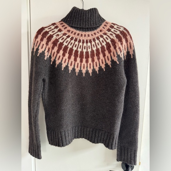 Billy Reid Sweaters - Alpaca wool blend Icelandic style turtleneck sweater